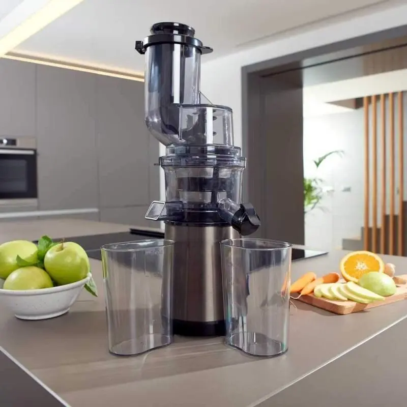 Соковыжималка Black&Decker BXJE200E (Inox/Black)