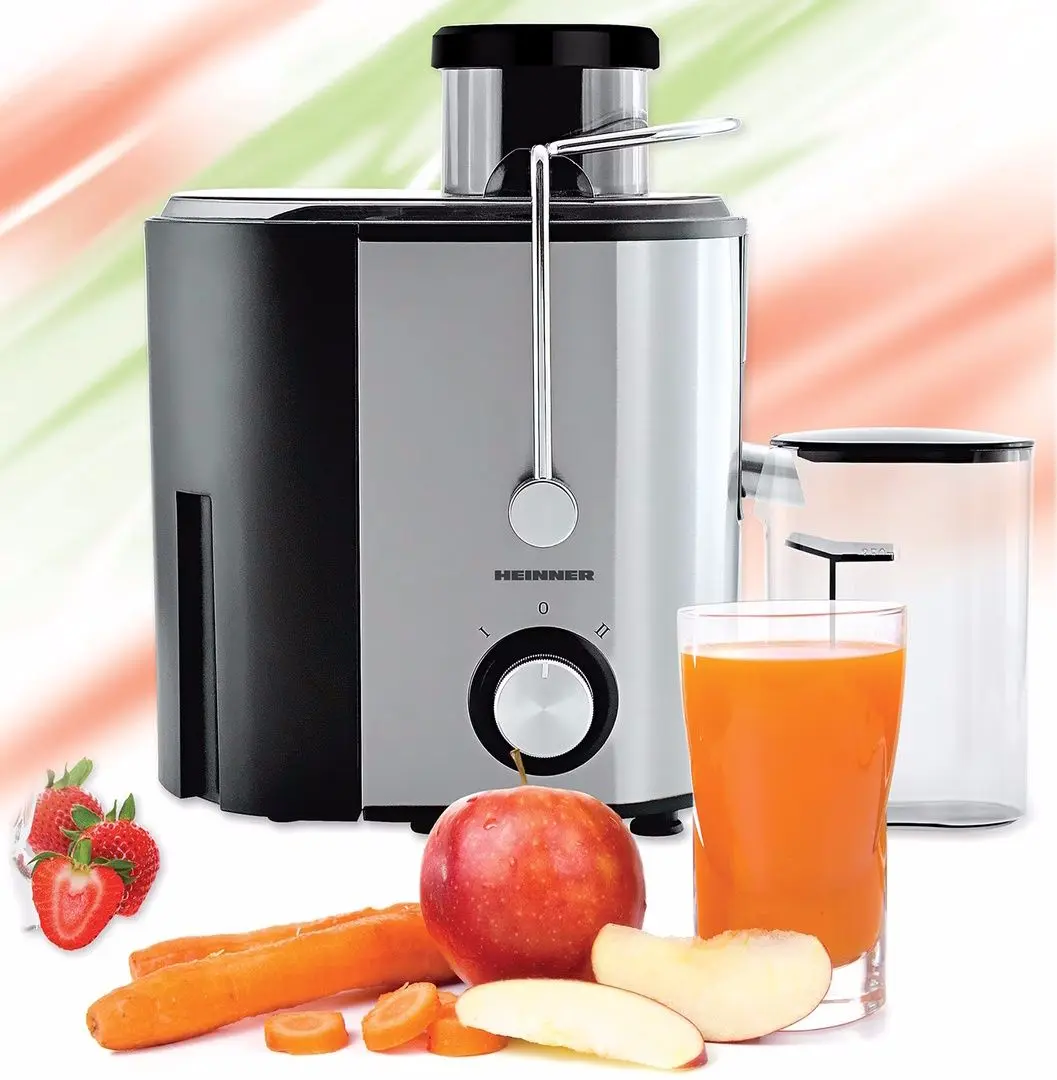 Соковыжималка Heinner HSF-500S (Black/Inox)