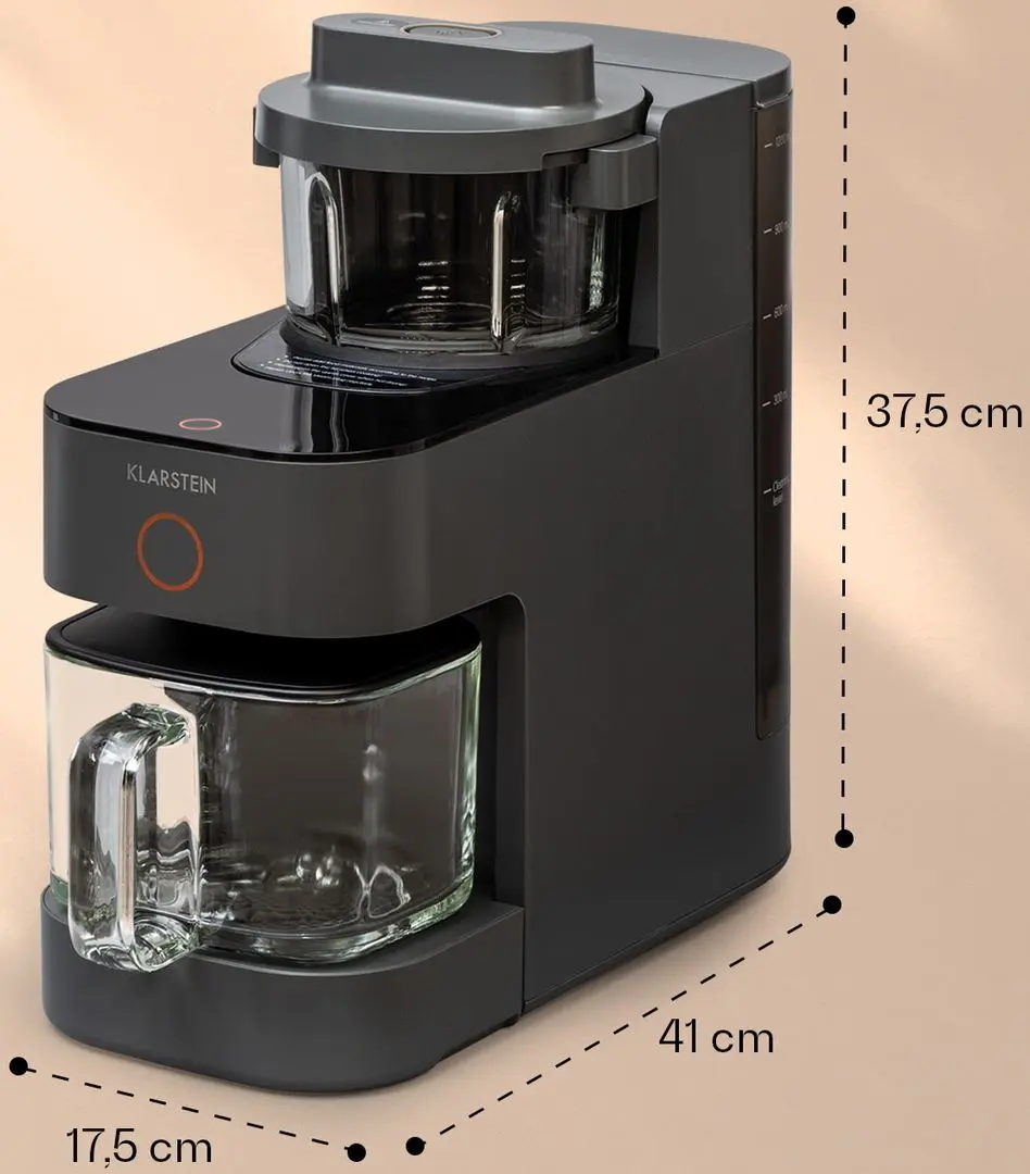 Aparat pentru prepararea laptelui din nuci Klarstein Marcia (Black)