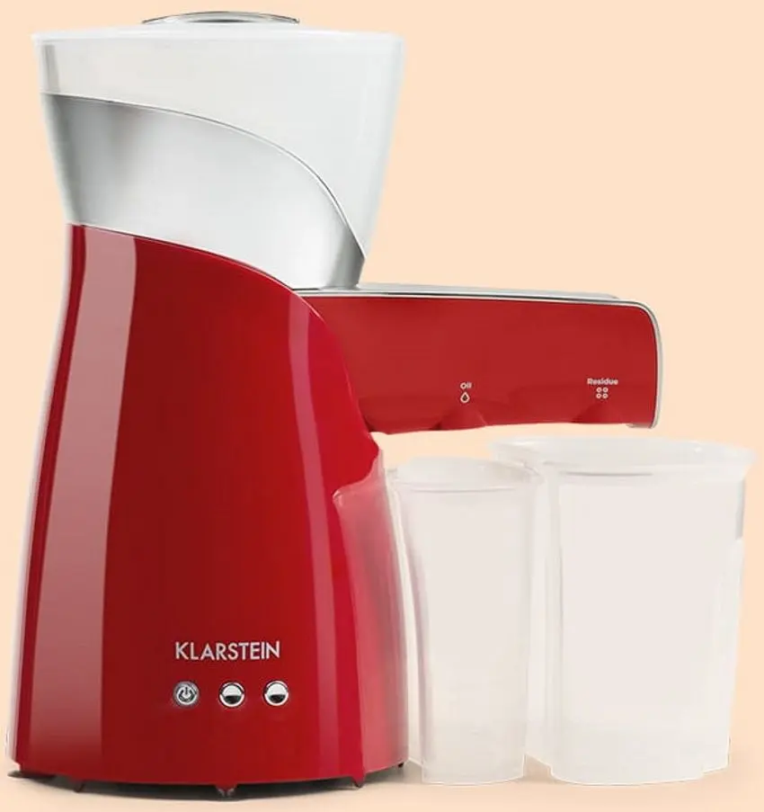 Маслопресс для холодного отжима Klarstein Olivia (Red/Silver) - 3