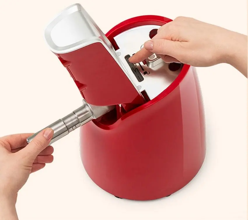 Маслопресс для холодного отжима Klarstein Olivia (Red/Silver) - 4