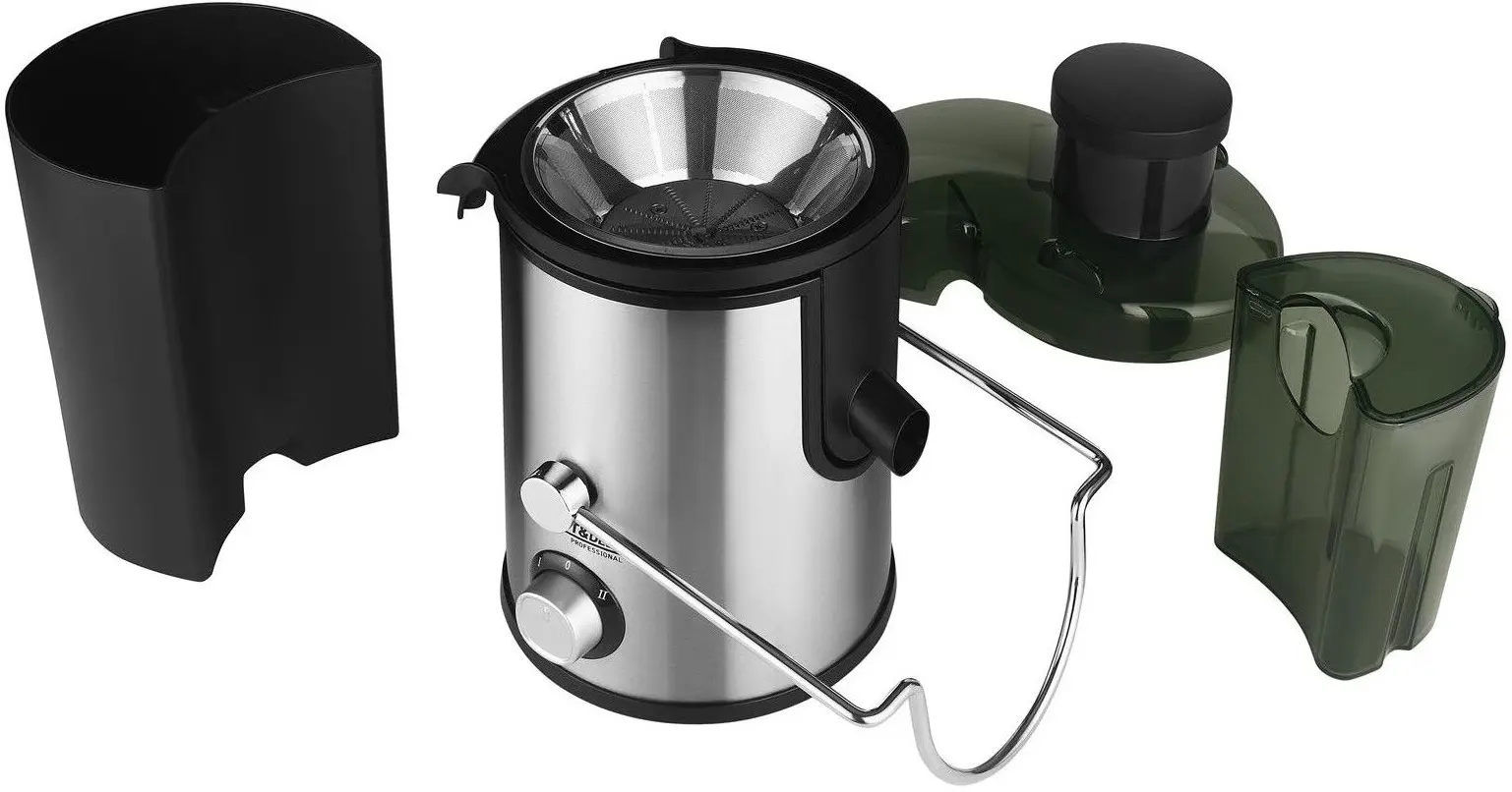 Соковыжималка Kraft&Dele KD4138 (Inox/Black) - 5