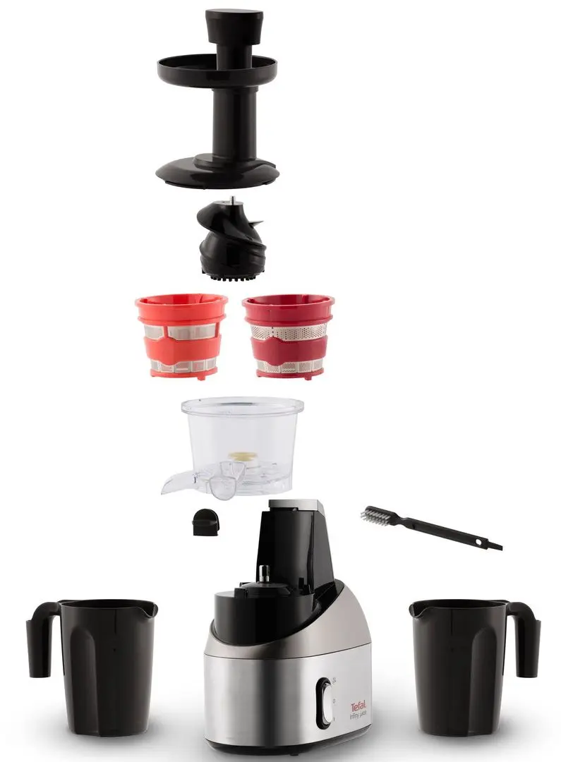 Storcator Tefal Infiny Press ZC255B38 (Black/Silver)