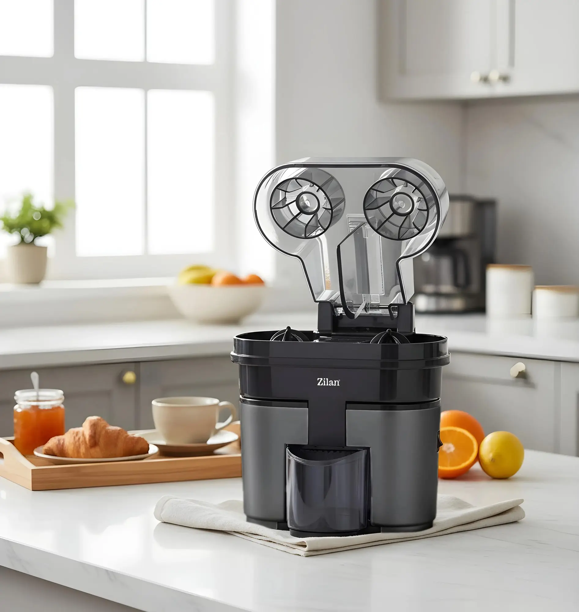 Соковыжималка Zilan ZLN1156 (Black/Inox) - 3