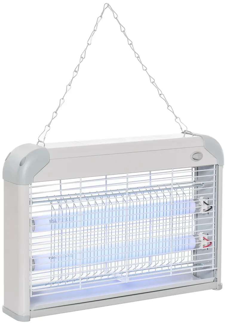 Lampa anti-insecte Outsunny 849-011 (White/Grey)