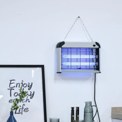 Lampa anti-insecte Outsunny 849-011SR (Silver/Black) Thumb