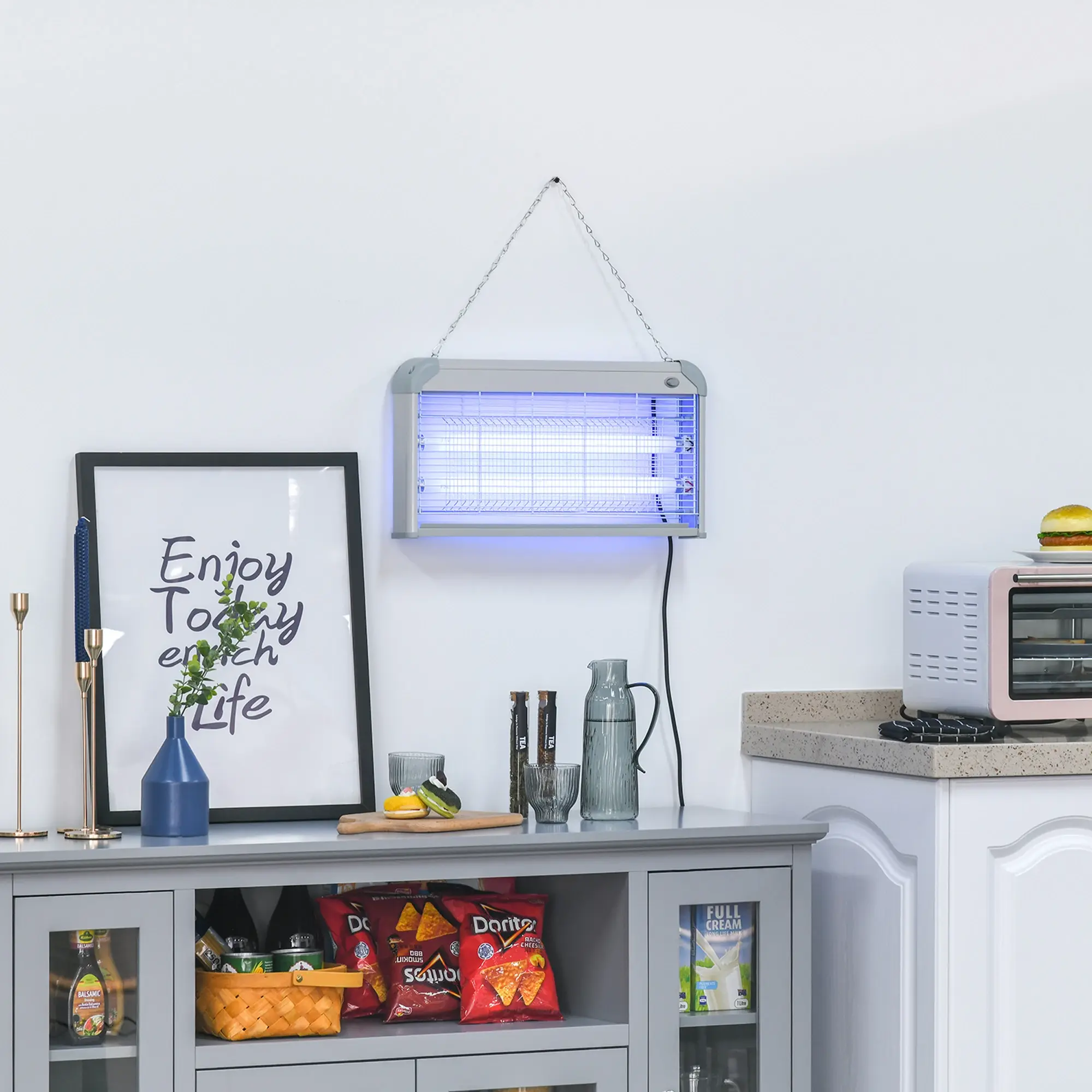 Антимоскитная лампа Outsunny 849-013 (White/Grey) - 2