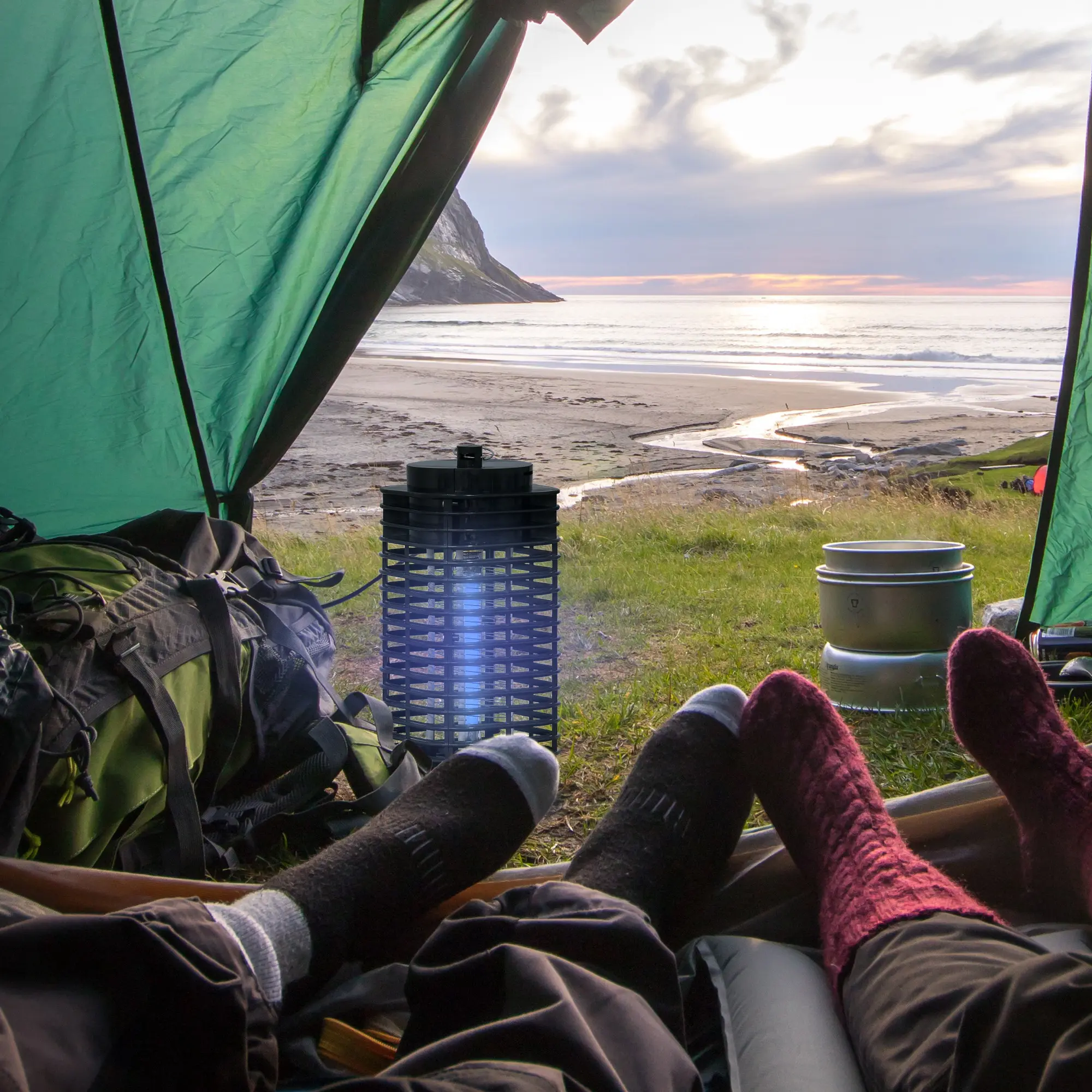 Lampa anti-insecte Outsunny 849-018 (Black) - 6