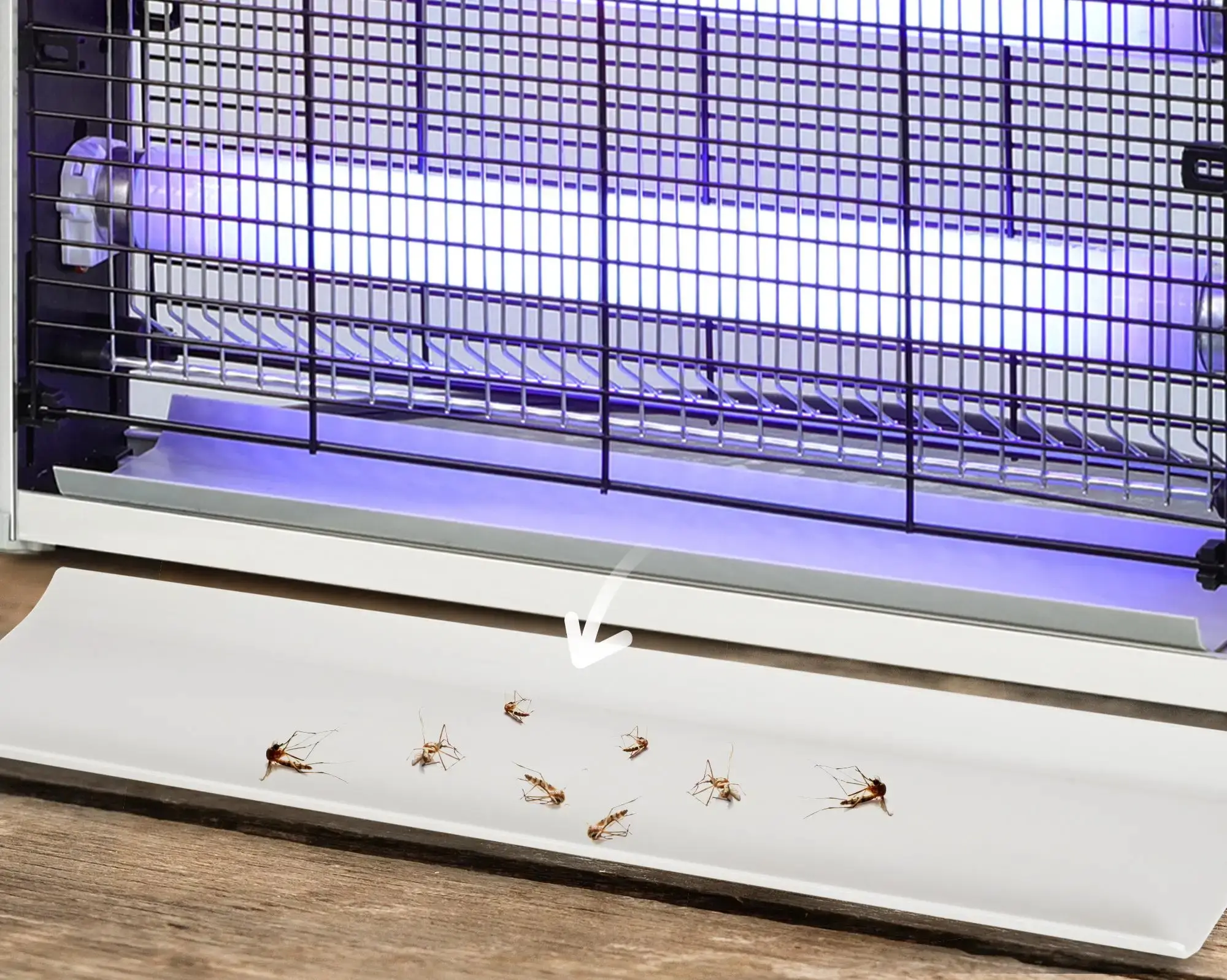 Lampa anti-insecte Outsunny 849-019V90WT (White) - 3