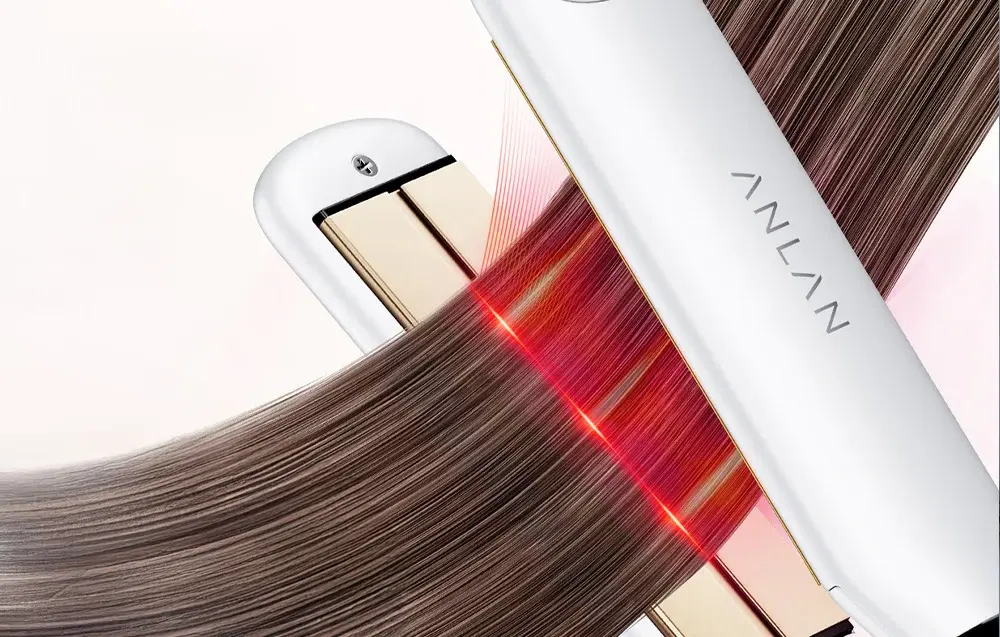 Выпрямитель для волос Anlan 05-AJB51-02E (White) - 2