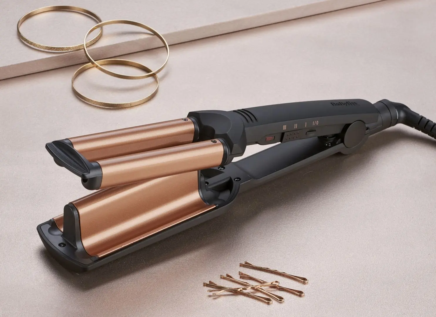 Ondulator BaByliss W2447E (Black/Copper)