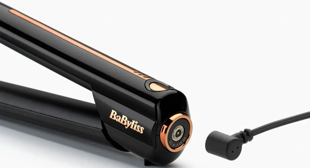 Выпрямитель для волос BaByliss Cordless 9000U (Black/Bronze) - 6