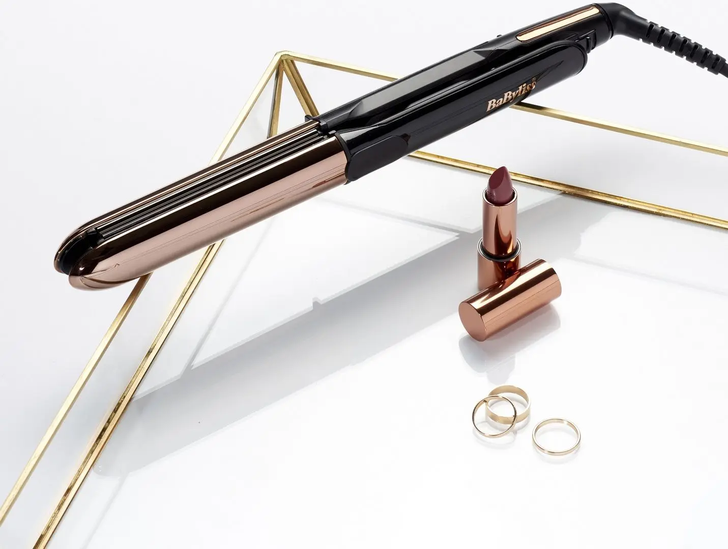 Placa de indreptat parul BaByliss ST482E (Black/Gold)