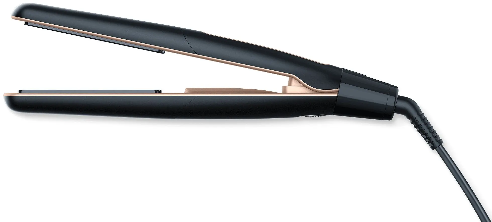 Placă pentru îndreptat părul Beurer Style Pro HS 100 (Black/Rose Gold)