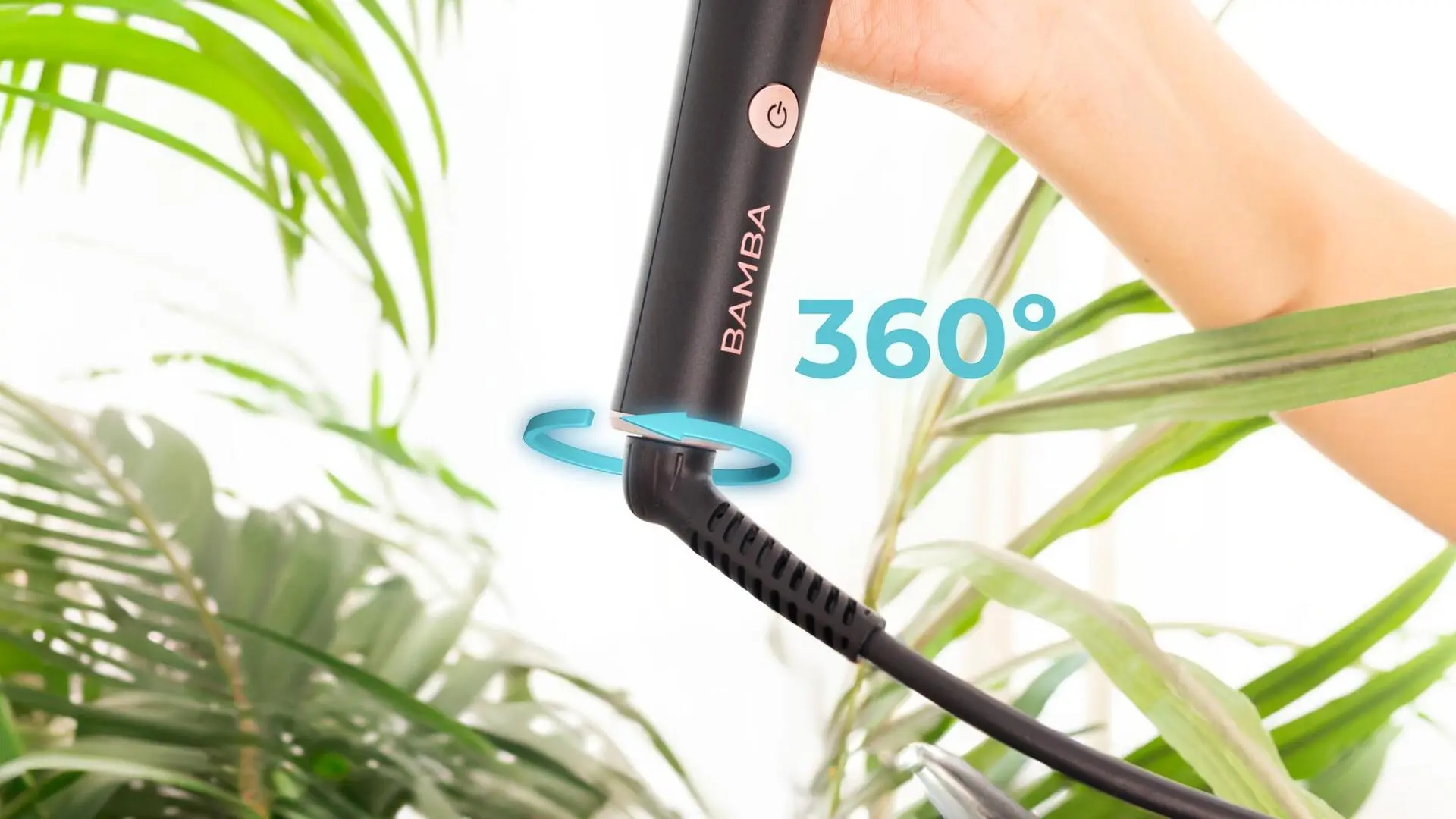 Ondulator de par Cecotec SurfCare TwistWaves (Black/Pink)