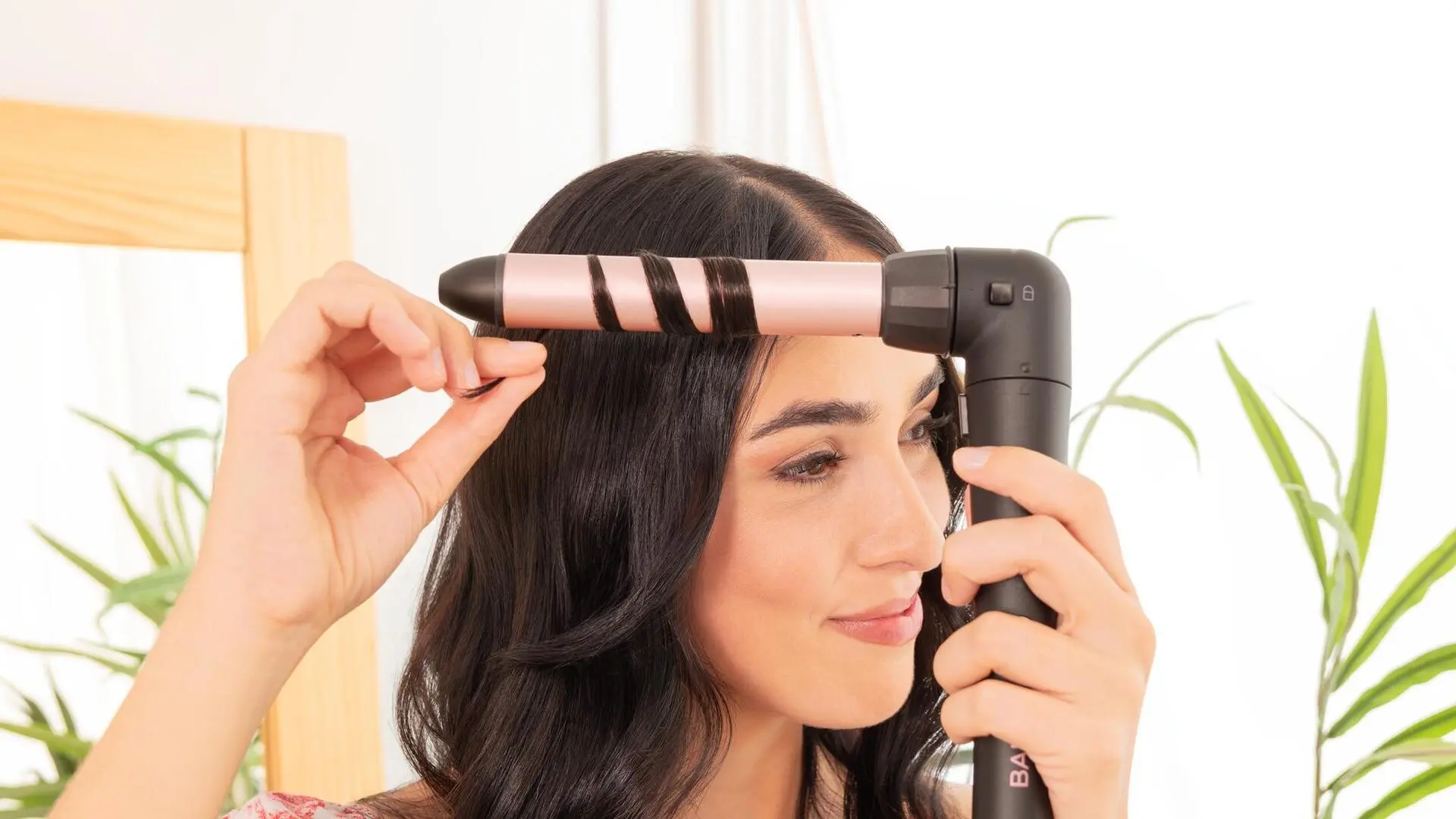 Ondulator de par Cecotec SurfCare TwistWaves (Black/Pink)