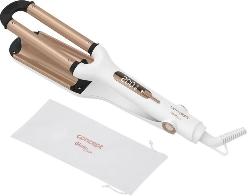 Щипцы для волос Concept KT2140 (White/Gold)