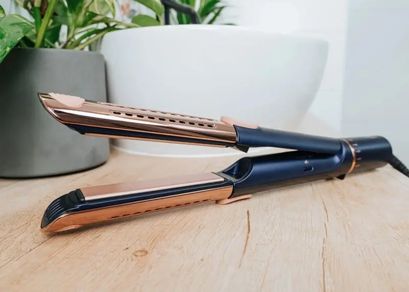 Щипцы для волос Concept Profi Care VZ8100 (Blue/Gold) - 4