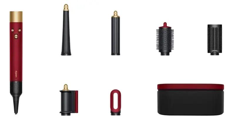 Мультистайлер Dyson HS08 Airwrap (Red Velvet/Gold) - 3
