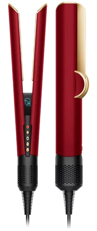 Placa pentru indreptat parul Dyson HT01 596931-01 (Red Velvet/Gold)