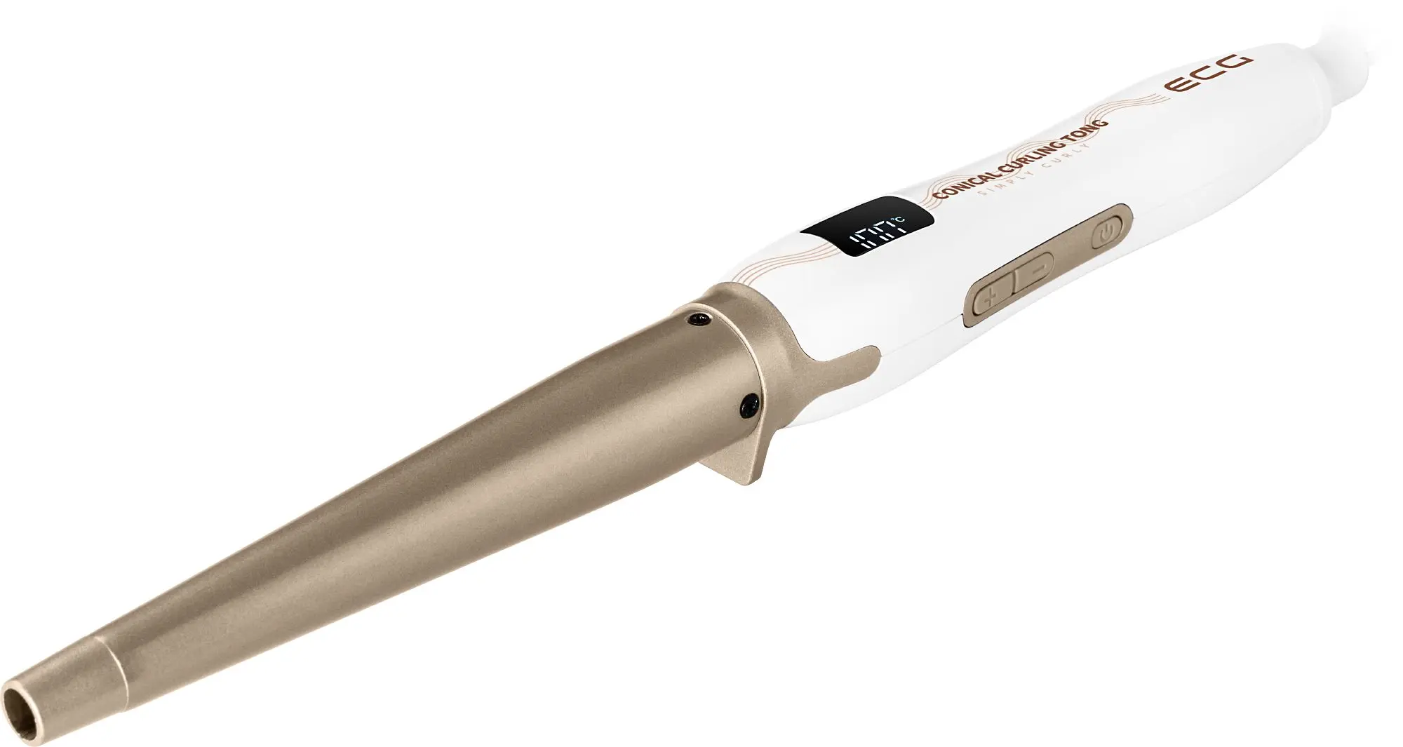 Ondulator de par ECG Simply Curly KE 2451 (White)