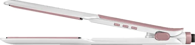 Выпрямитель для волос ECG ZV 1255 Ceramic Wide (White/Pink)