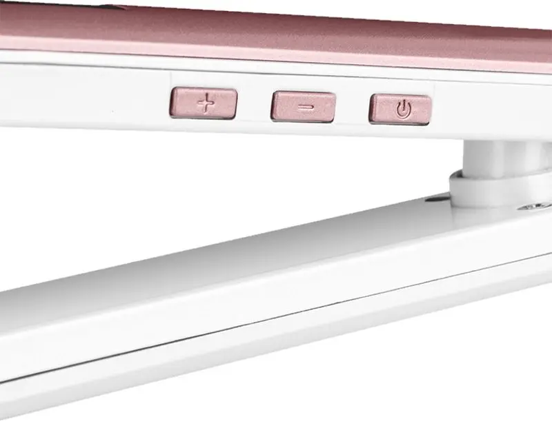 Выпрямитель для волос ECG ZV 1255 Ceramic Wide (White/Pink)