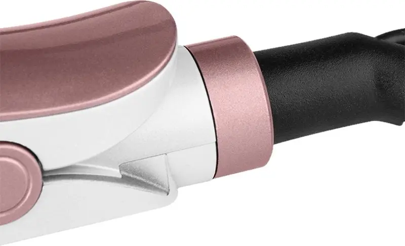 Выпрямитель для волос ECG ZV 1255 Ceramic Wide (White/Pink)