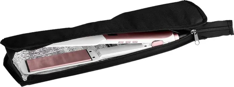 Выпрямитель для волос ECG ZV 1255 Ceramic Wide (White/Pink)