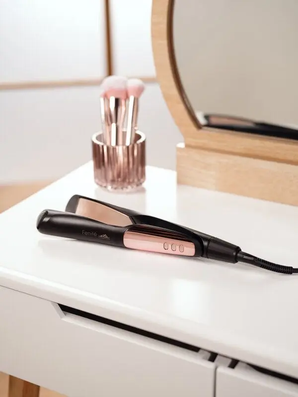 Placa de indreptat parul 2in1 ETA Fenite 8337 90000 (Black/Rosegold)