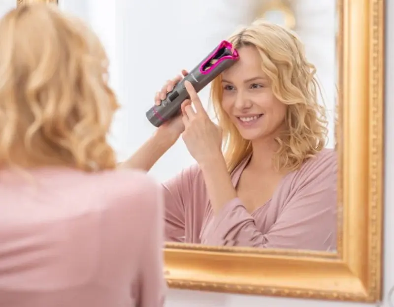 Ondulator pentru par fara fir Garett Beauty Curly (Black)