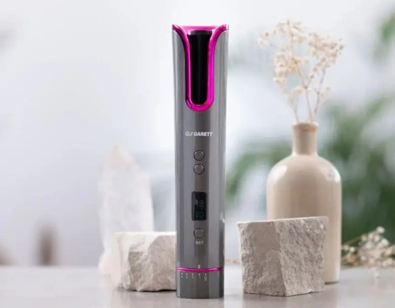 Ondulator pentru par fara fir Garett Beauty Curly (Black)