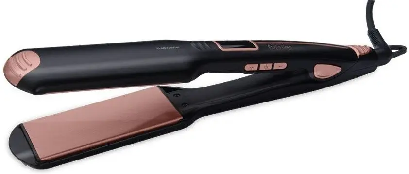 Выпрямитель для волос Goldmaster GM-7186 (Black/Beige)