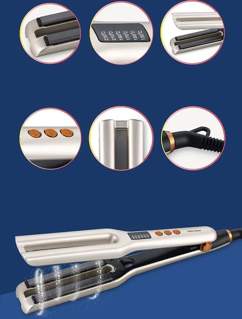 Выпрямитель для волос GoldMaster GM-9150 (Silver)