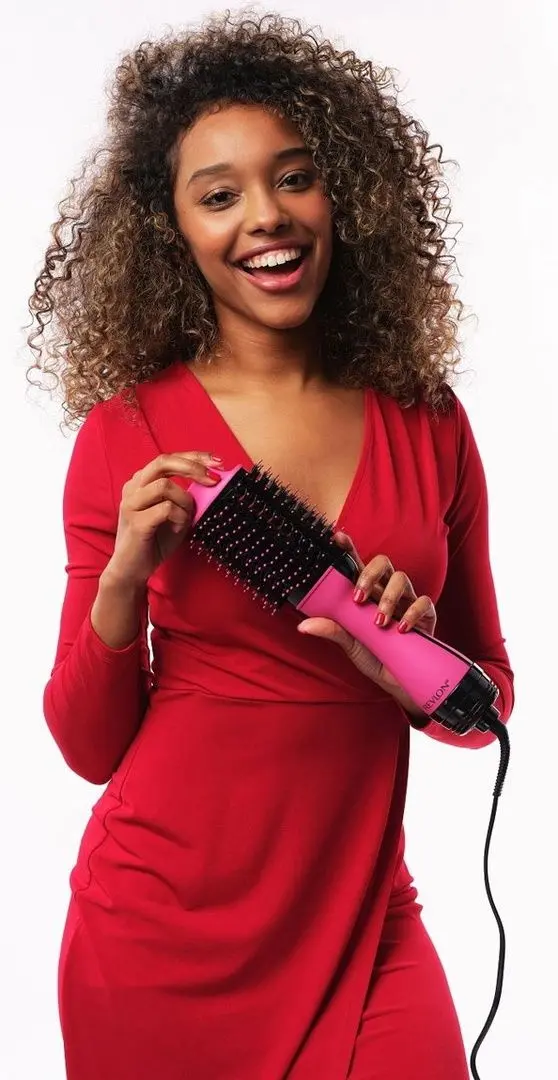 Фен-щетка Revlon RVDR5222PE (Pink/Black) - 4