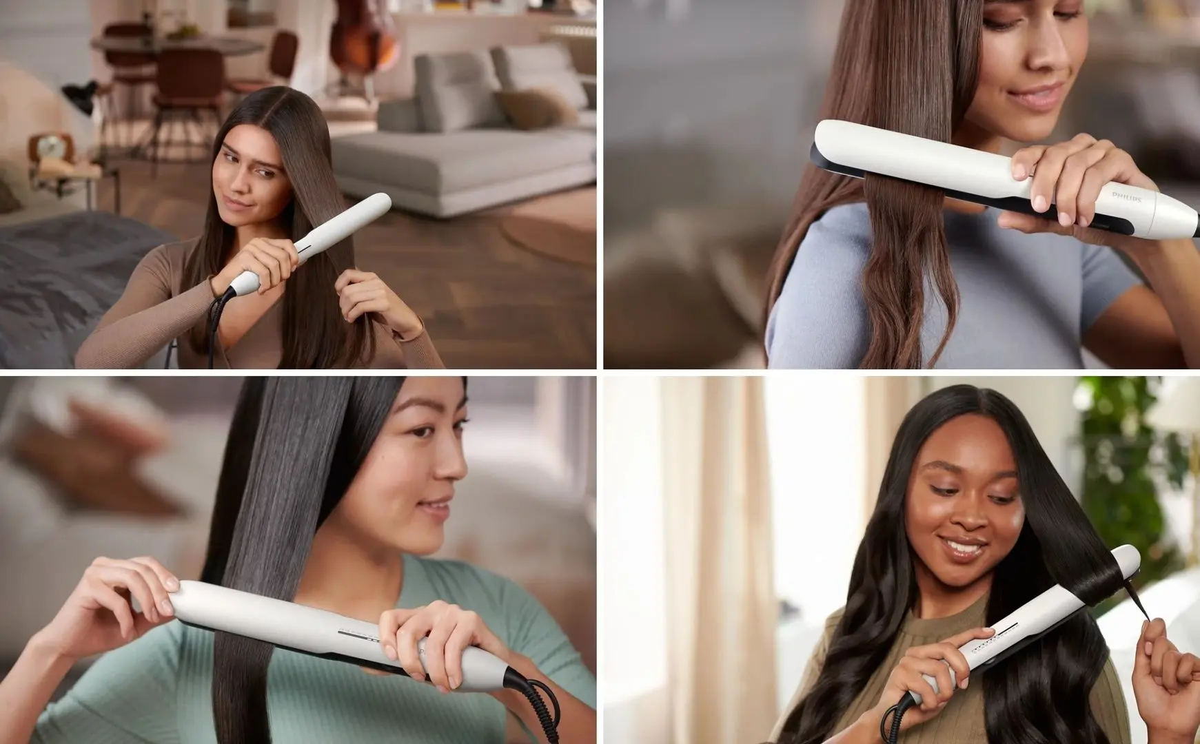 Выпрямитель для волос Philips BHS515/00 (White)