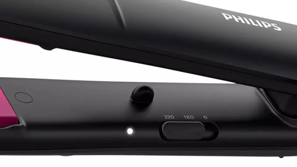 Placa de indreptat parul Philips StraighCare Essential BHS375/00 (Black)