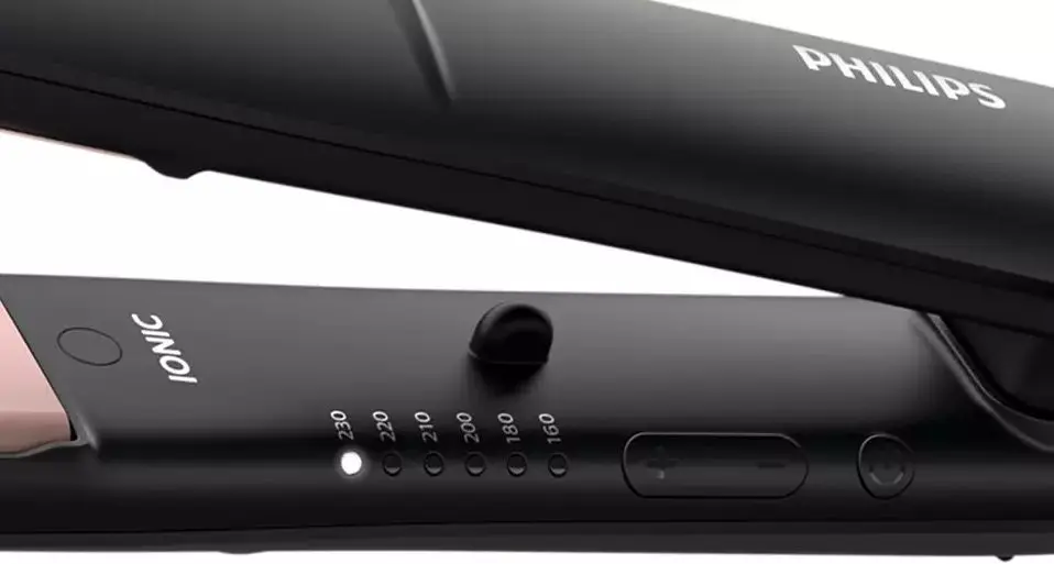 Выпрямитель для волос Philips StraightCare Essential BHS378/00 (Black)