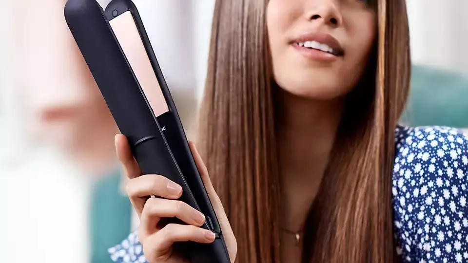 Выпрямитель для волос Philips StraightCare Essential BHS378/00 (Black)