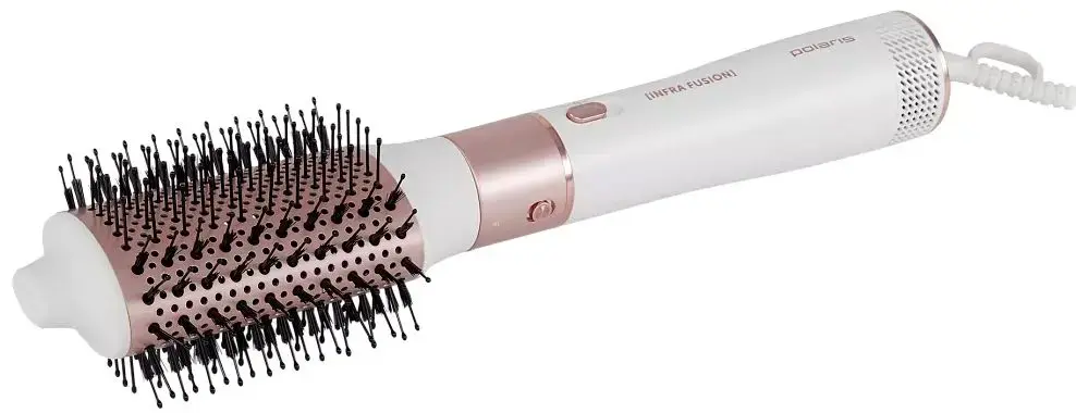 Фен-щетка Polaris PHSB1214Mi (White/Rose Gold)