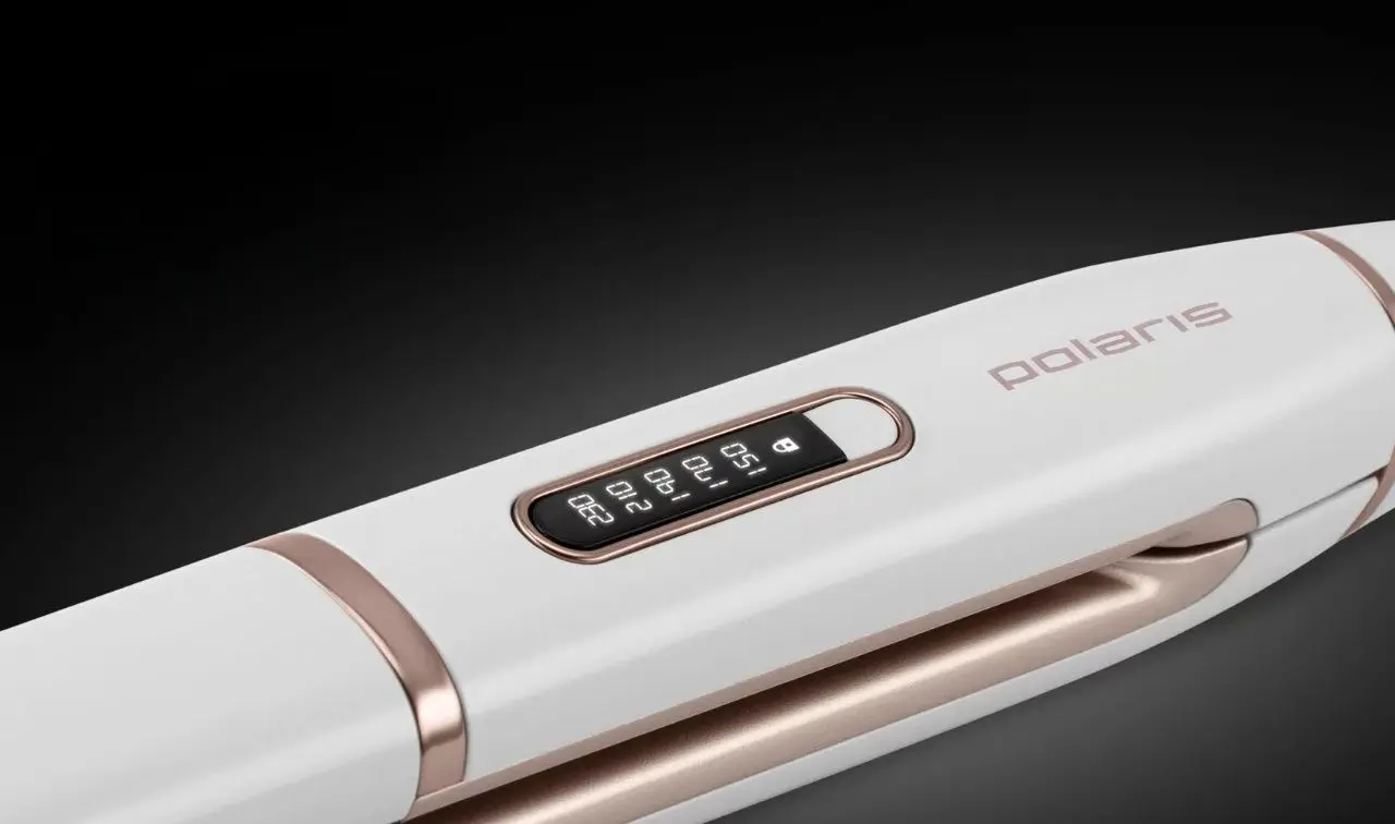 Placa de indreptat parul Polaris PHS 2022KT InfraRed (White/Rose Gold)