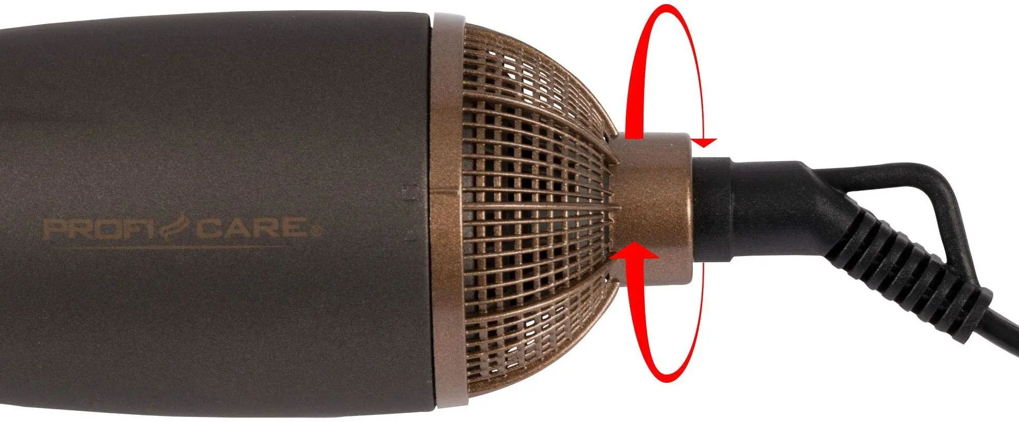 Фен-щетка ProfiCare PC-HAS 3011 (Brown)