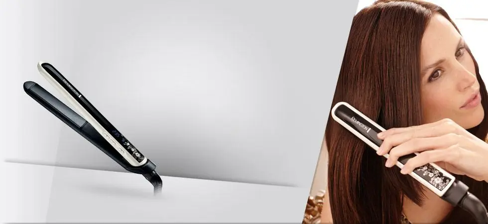 Placa de indreptat parul Remington Pearl Ultimate S9500 (Black)