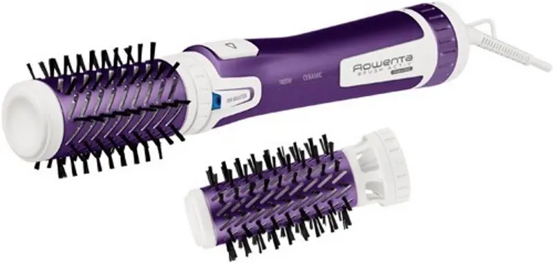 Uscator de par-perie Rowenta Brush Active Volume&Shine CF9530F0 (White/Purple)