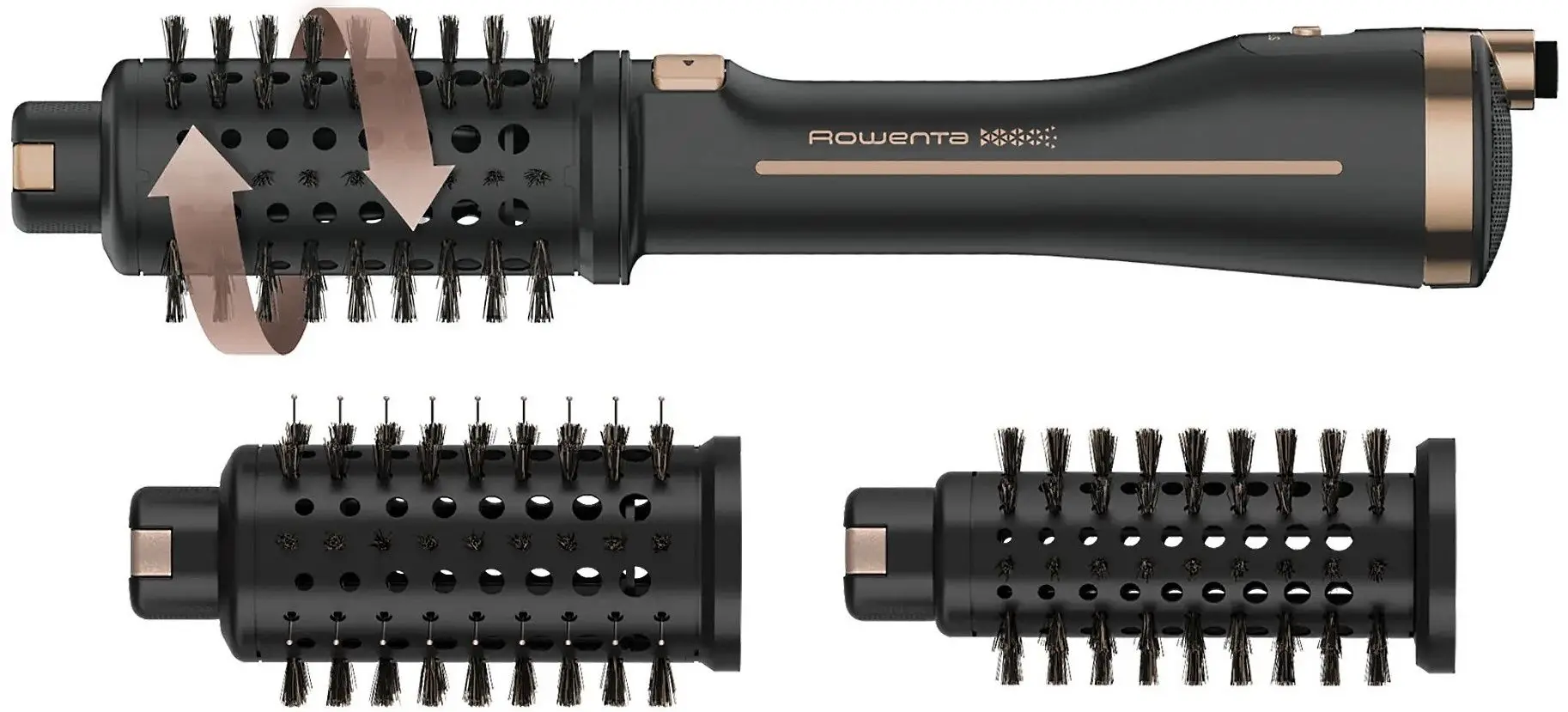 Фен-щетка Rowenta CF9625 (Black/Bronze)