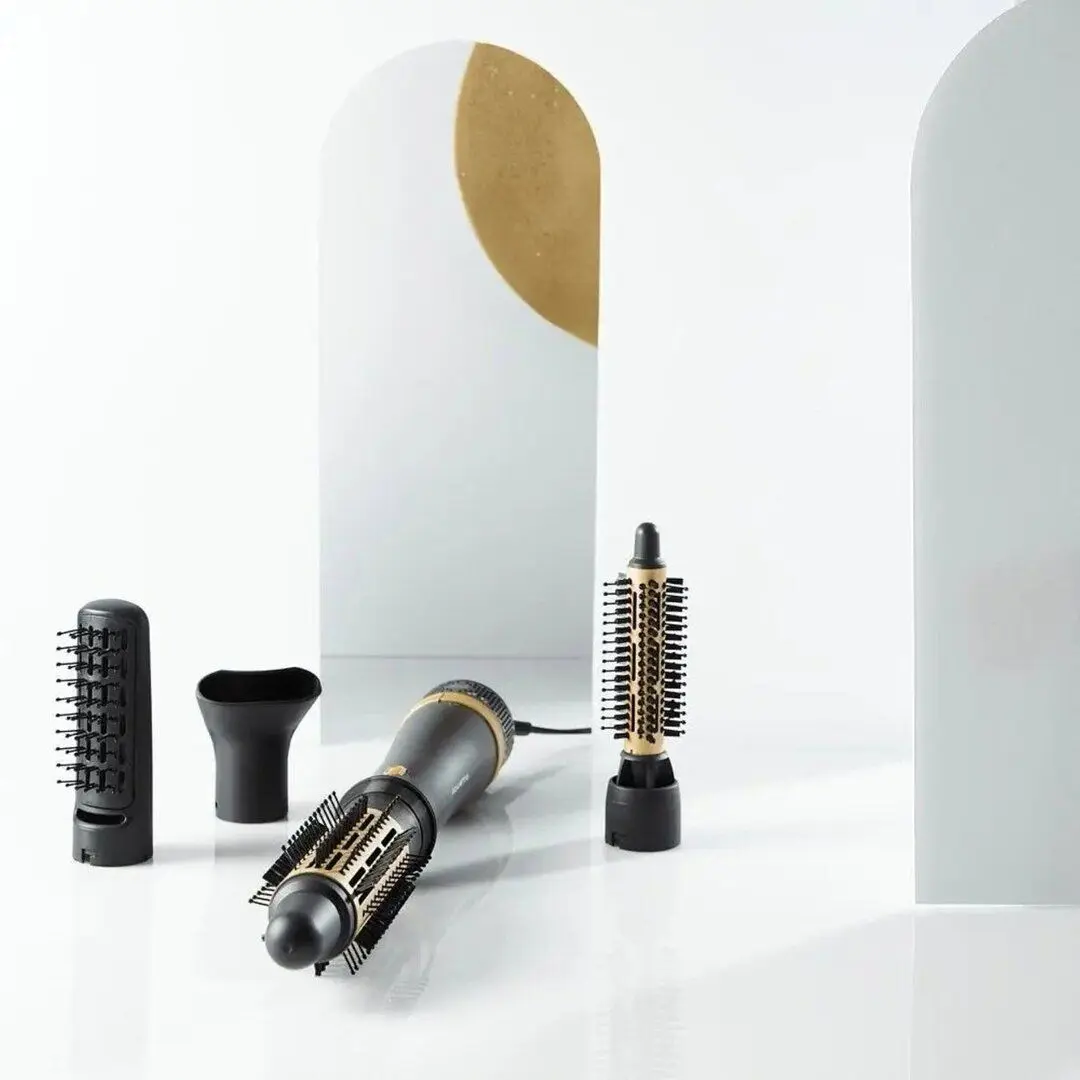 Uscator de par-perie Rowenta Express Style CF6330F0 (Black/Gold)