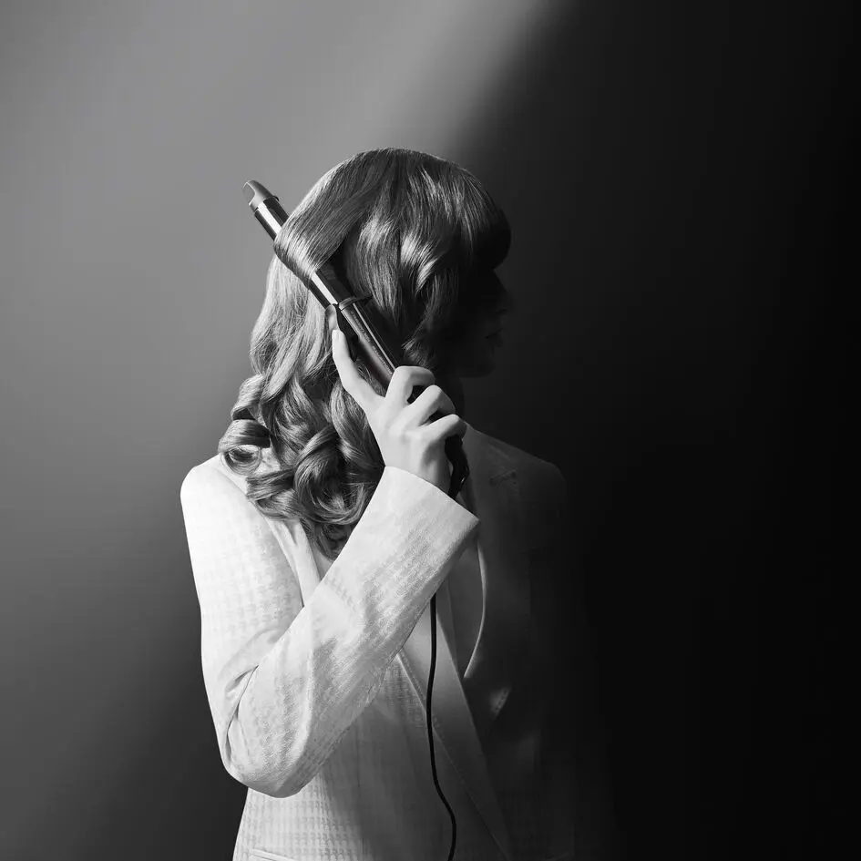 Ondulator de par Rowenta Karl Lagerfeld CF321LF0 (Black/Pink)