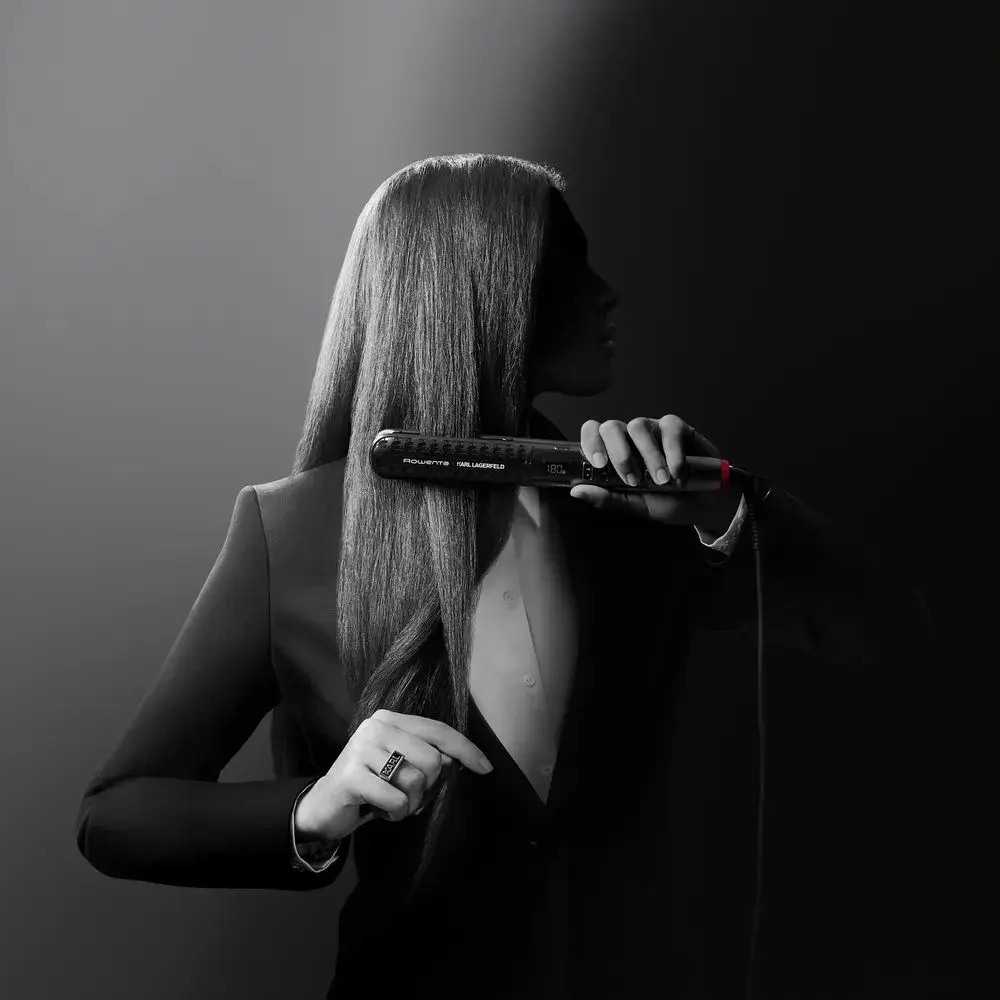 Placa de indreptat parul Rowenta Karl Lagerfeld SF466LF0 (Black)