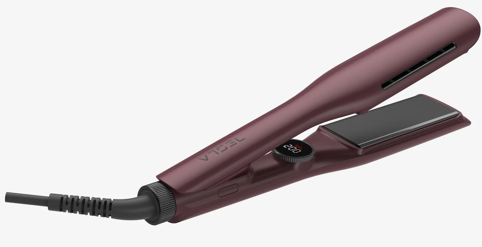 Placa de indreptat parul Tesla STH520BBW (Burgundy)