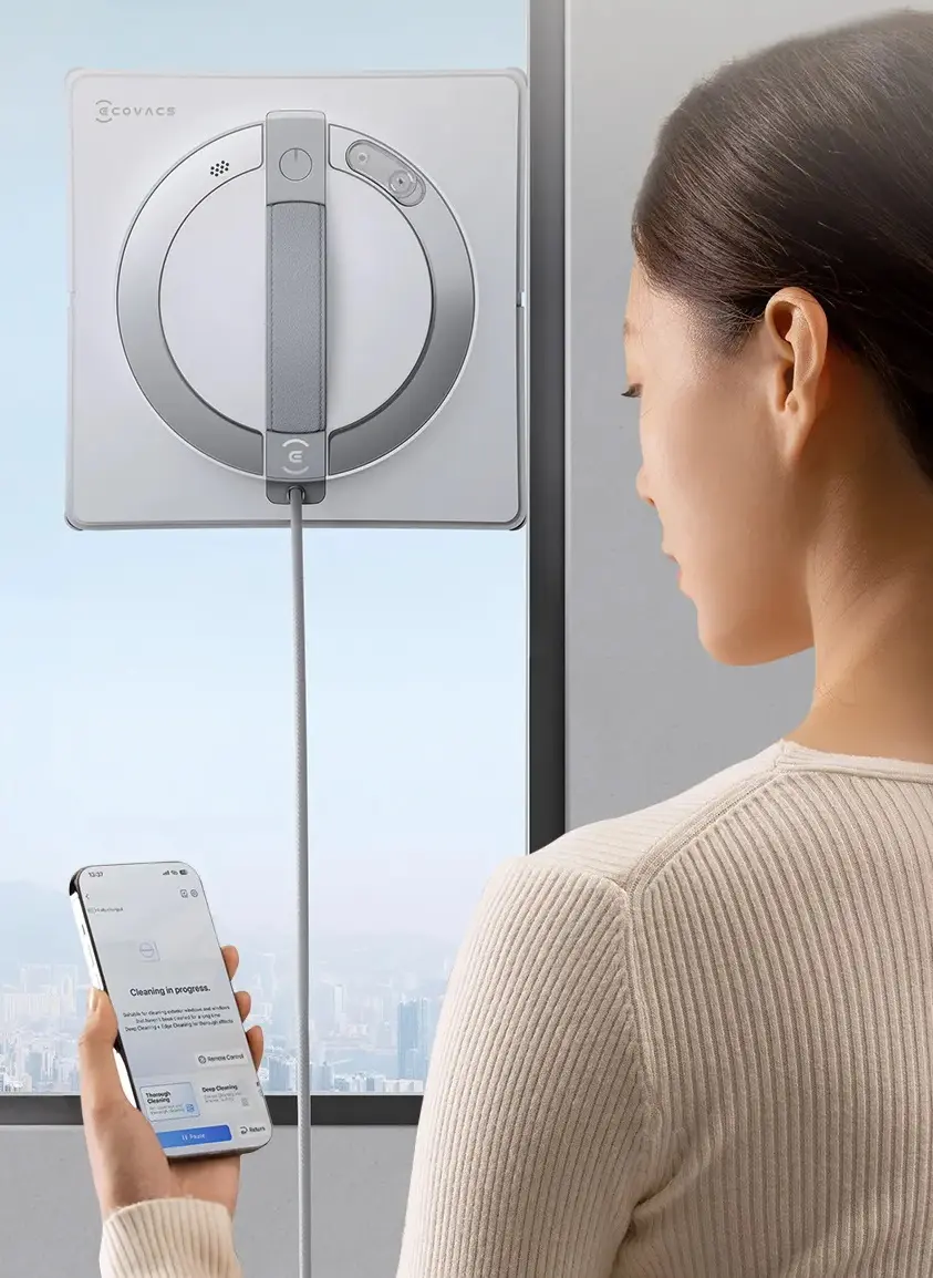 Aspirator-robot pentru fereastra Ecovacs Winbot W2 Pro (White)